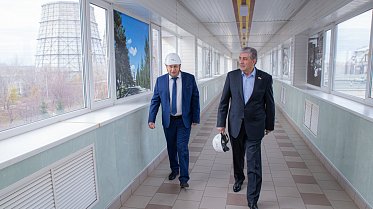 "Сергей Грачев побывал на  Сакмарской ТЭЦ"